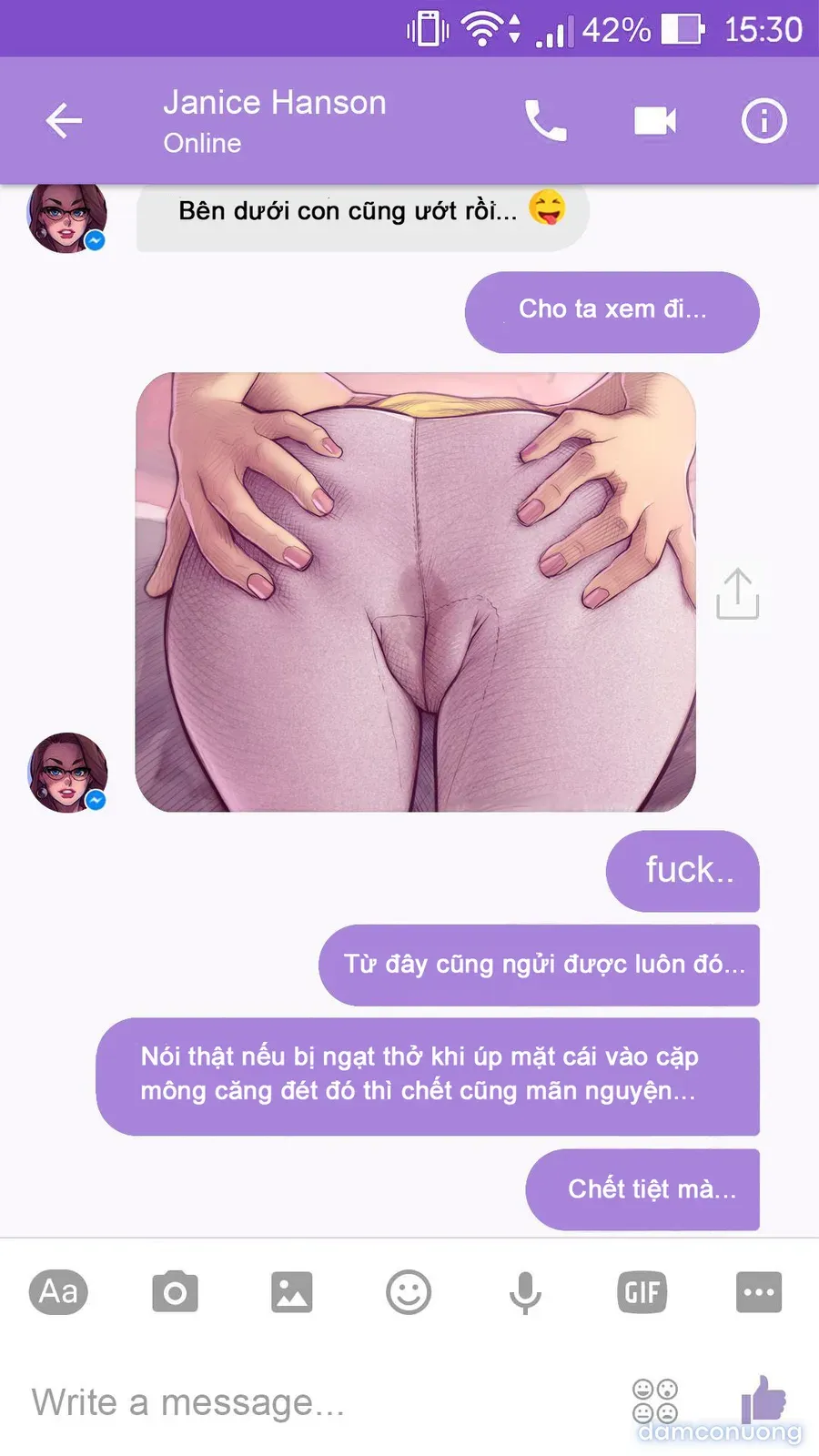 đọc truyện The Naughty In Law + Chat With Janice Chat with Janice ảnh 17 tại Thiên Thai Truyện