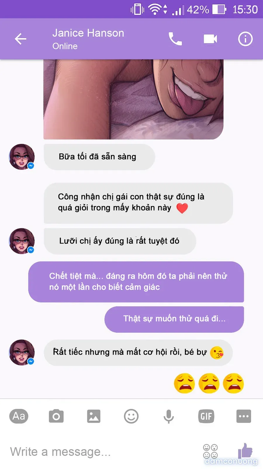 đọc truyện The Naughty In Law + Chat With Janice Chat with Janice ảnh 35 tại Thiên Thai Truyện