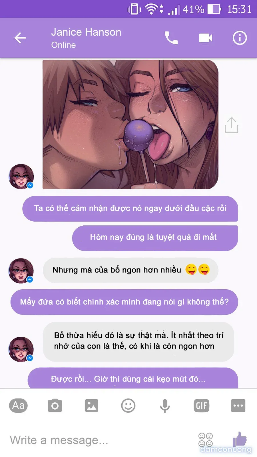 đọc truyện The Naughty In Law + Chat With Janice Chat with Janice ảnh 46 tại Thiên Thai Truyện