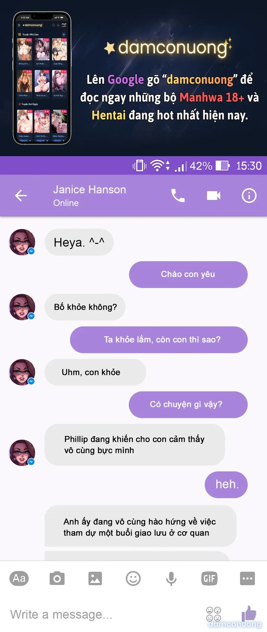 đọc truyện The Naughty In Law + Chat With Janice Chương 5 ảnh 2 tại Thiên Thai Truyện