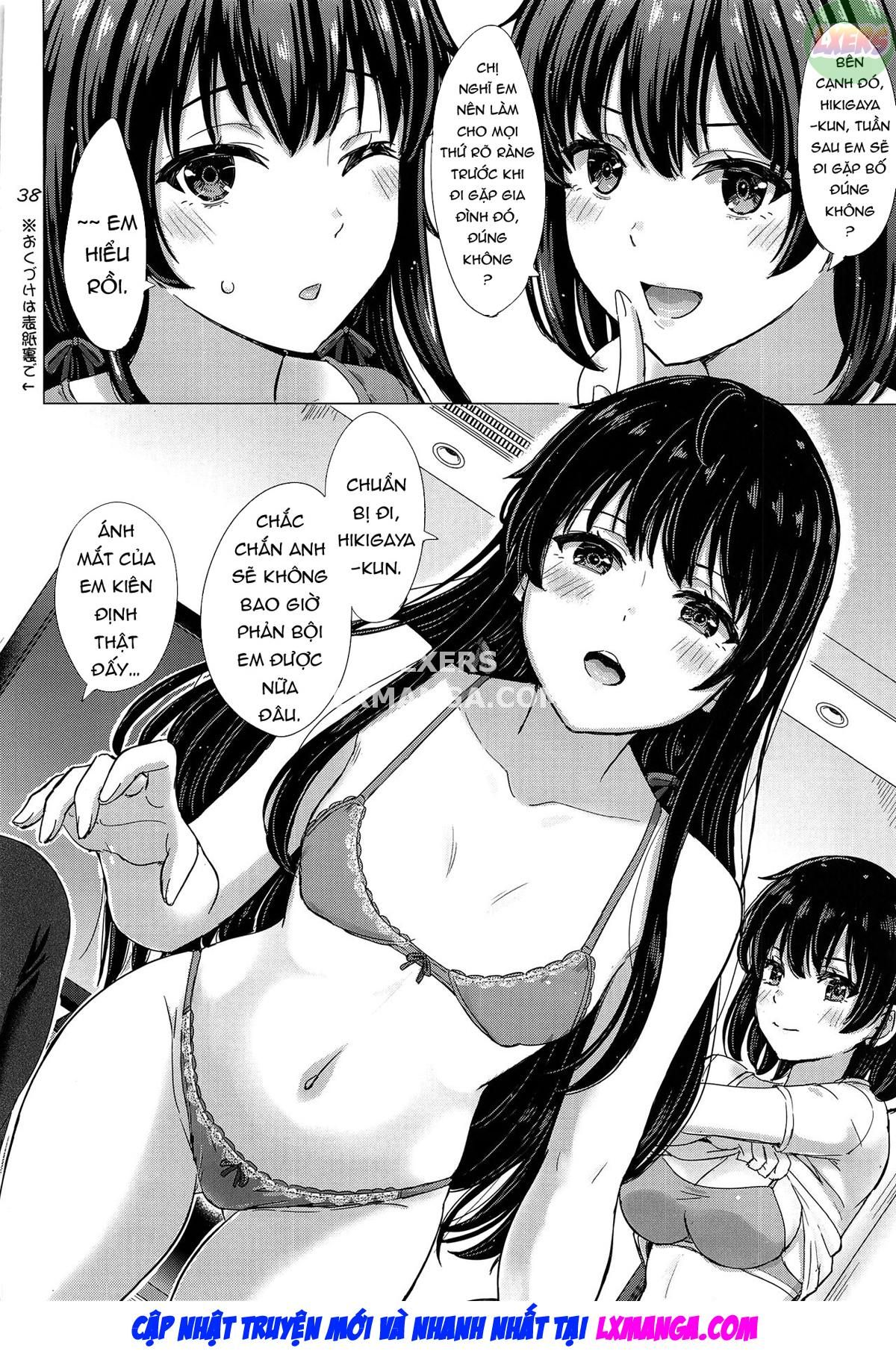 đọc truyện The Naughty Secrets Of The Yukinoshita Sisters Oneshot ảnh 40 tại Giả Dược