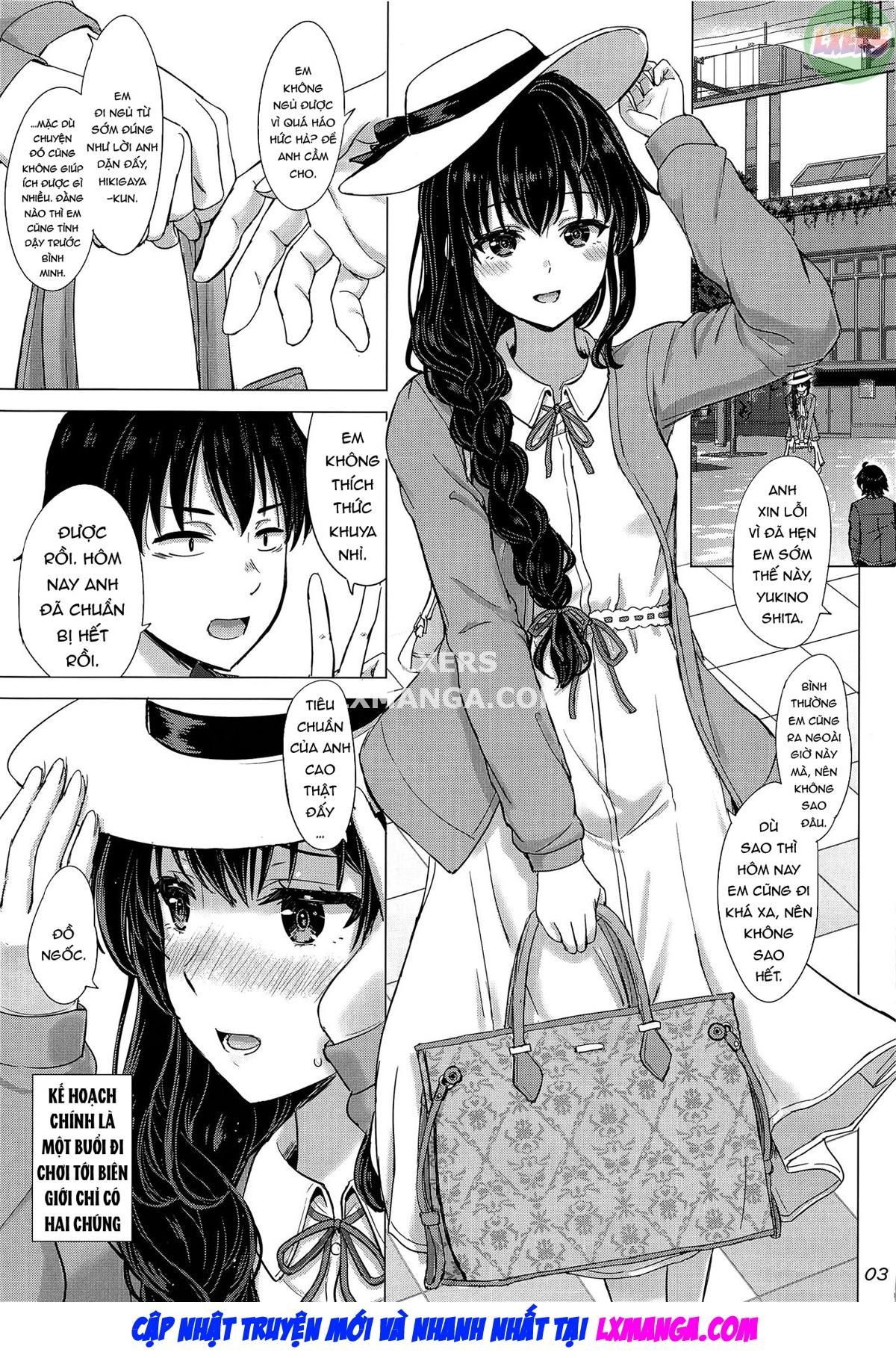 đọc truyện The Naughty Secrets Of The Yukinoshita Sisters Oneshot ảnh 5 tại Giả Dược