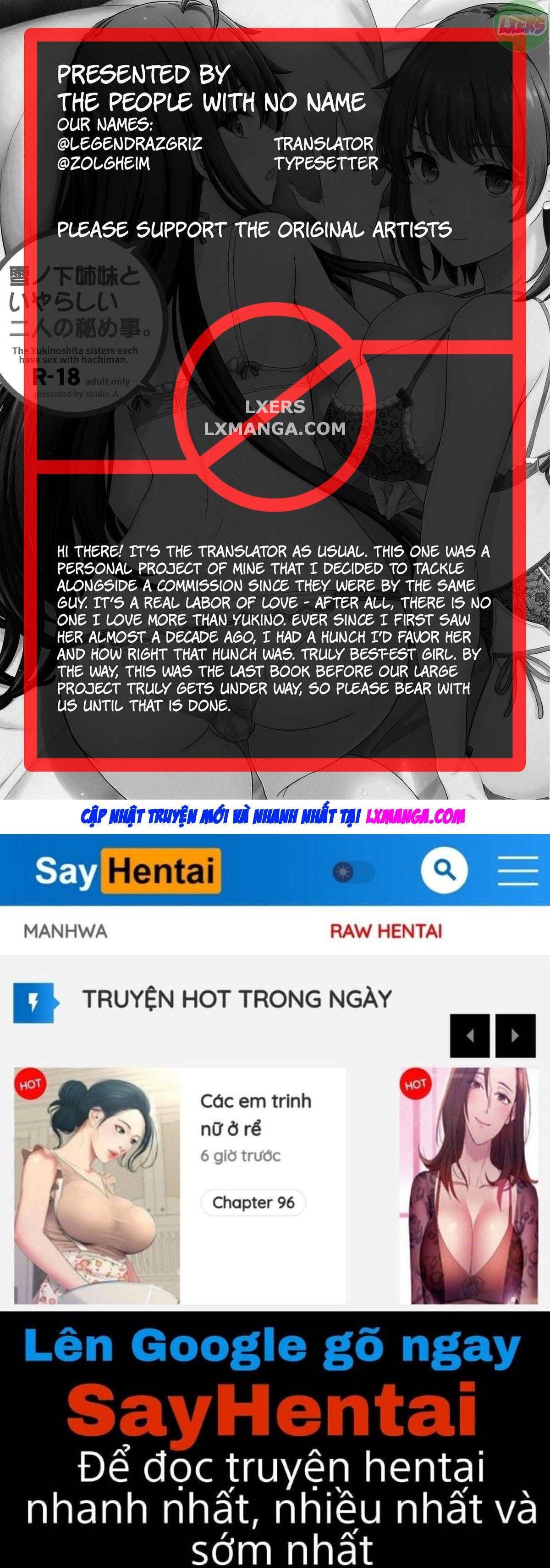 đọc truyện The Naughty Secrets Of The Yukinoshita Sisters Oneshot ảnh 42 tại Giả Dược
