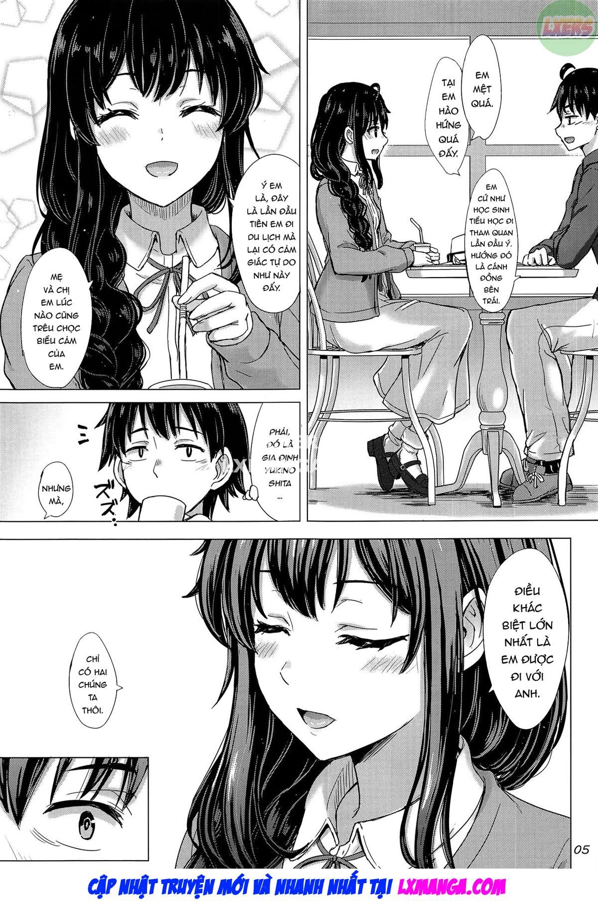 đọc truyện The Naughty Secrets Of The Yukinoshita Sisters Oneshot ảnh 7 tại Giả Dược