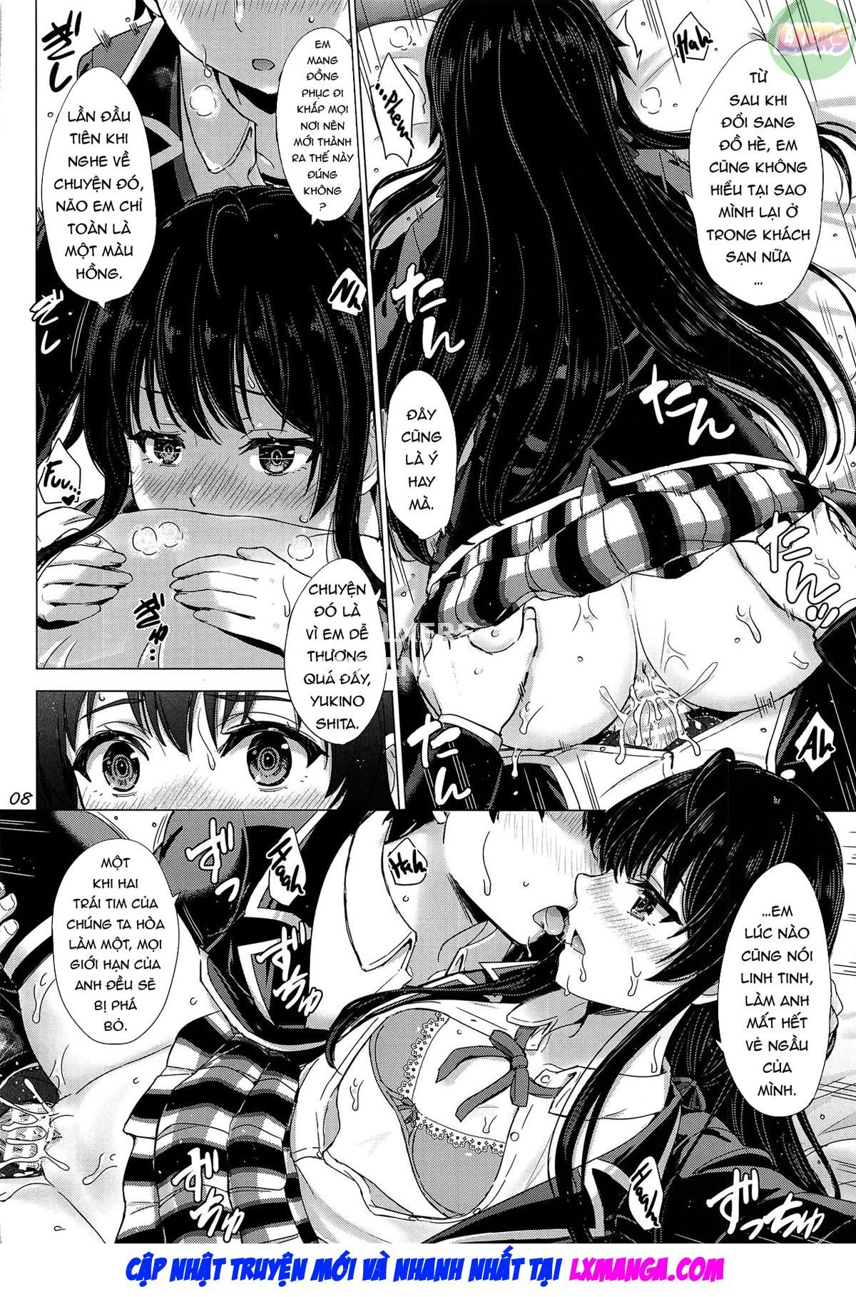 đọc truyện The Naughty Secrets Of The Yukinoshita Sisters Oneshot ảnh 10 tại Giả Dược