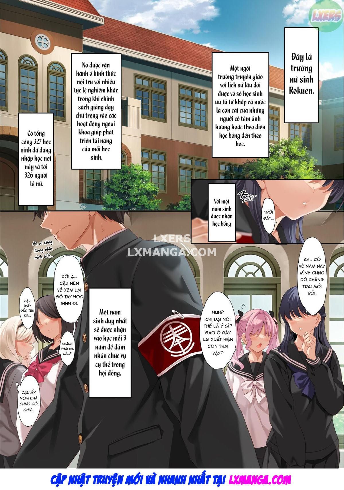 đọc truyện The Only Guy At An All Girls Academy Is Obligated To Put Out Oneshot ảnh 5 tại Giả Dược
