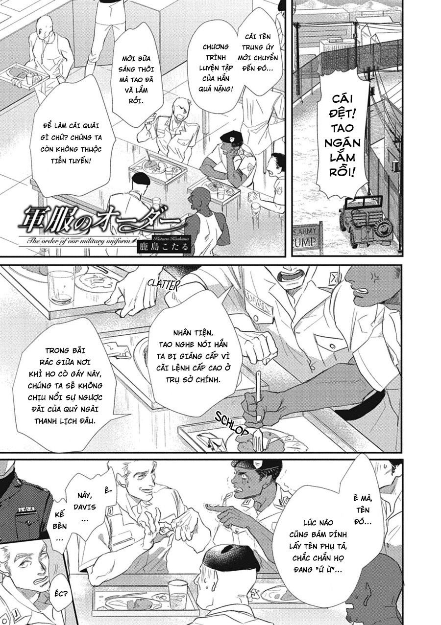 đọc truyện The Order Of Our Military Uniform Oneshot ảnh 3 tại Thiên Thai Truyện