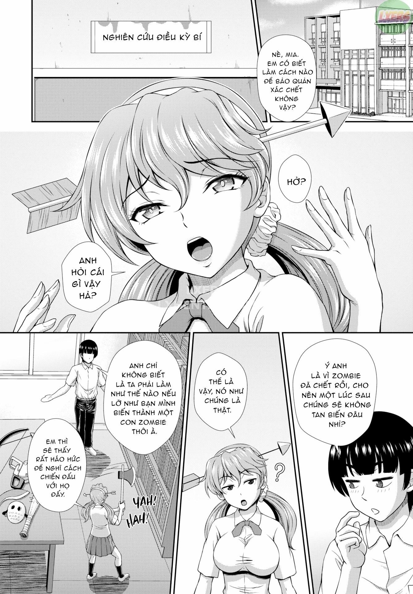 đọc truyện The Path To Salvation For A Zombie Girl Is Creampie Sex Chương 3 ảnh 13 tại Giả Dược
