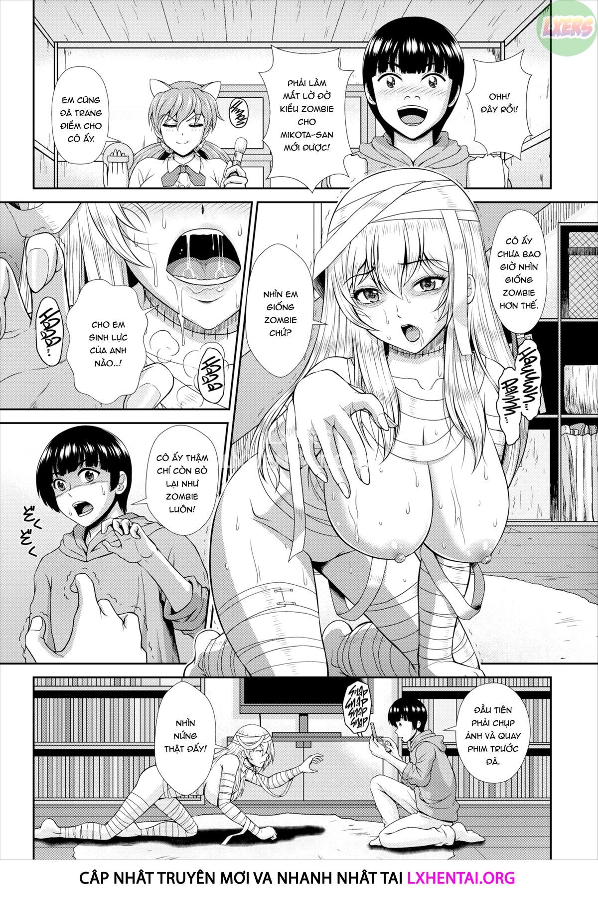 đọc truyện The Path To Salvation For A Zombie Girl Is Creampie Sex Chương 7 ảnh 11 tại Giả Dược
