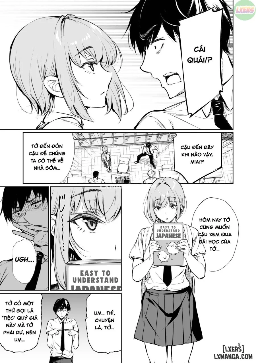 The Reason Why a German Girl Takes a Bath Together With Me on Her Homestay - Oneshot