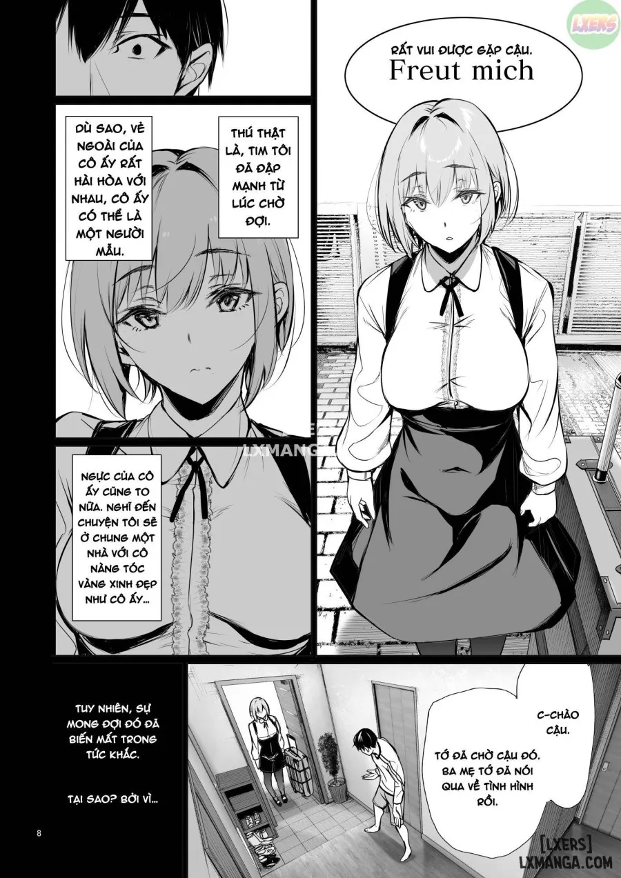 The Reason Why a German Girl Takes a Bath Together With Me on Her Homestay - Oneshot