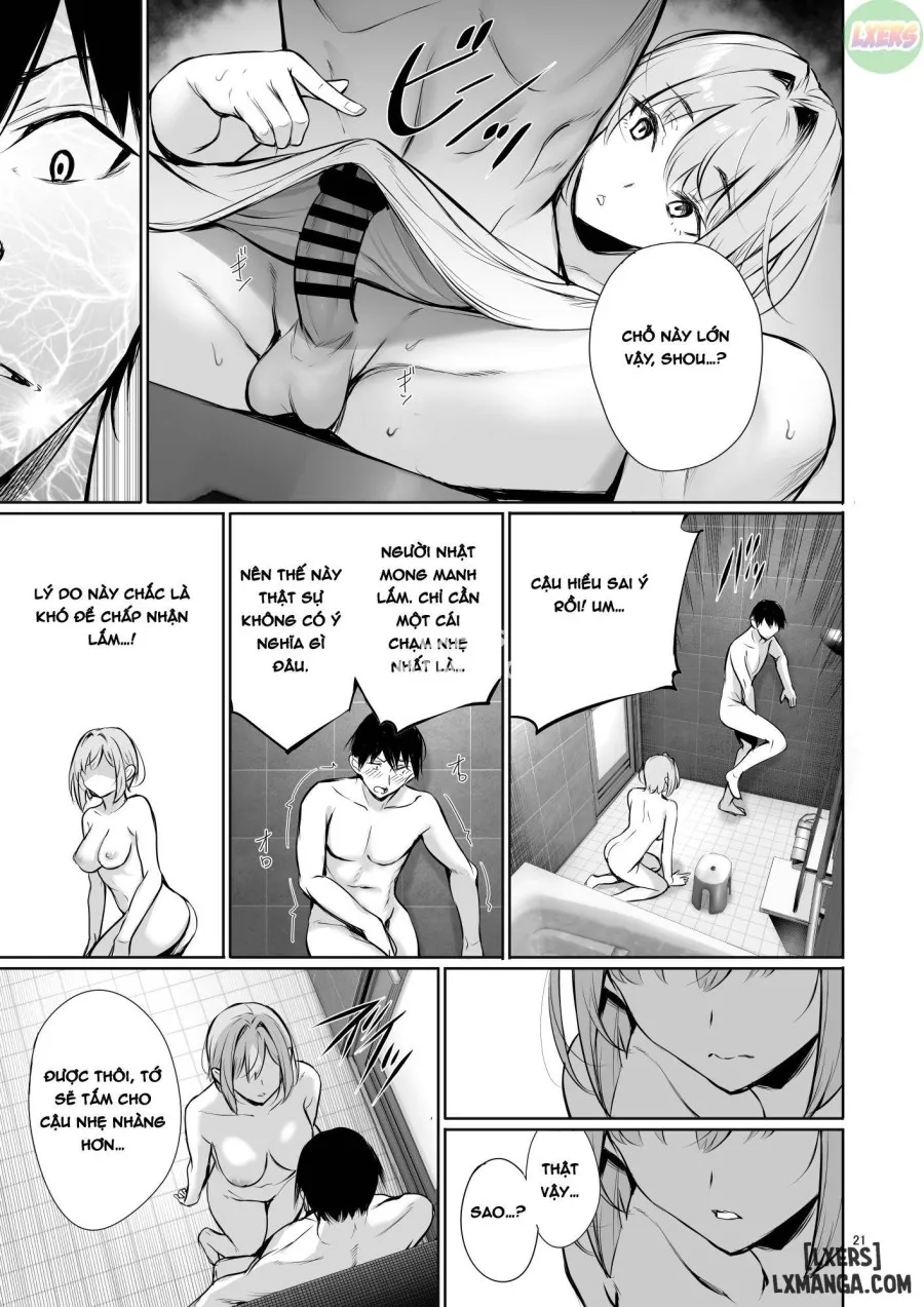 The Reason Why a German Girl Takes a Bath Together With Me on Her Homestay - Oneshot