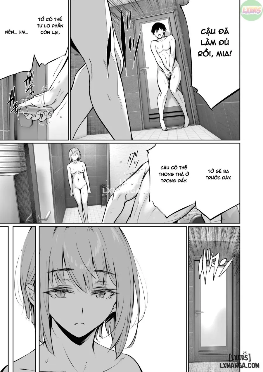 The Reason Why a German Girl Takes a Bath Together With Me on Her Homestay - Oneshot