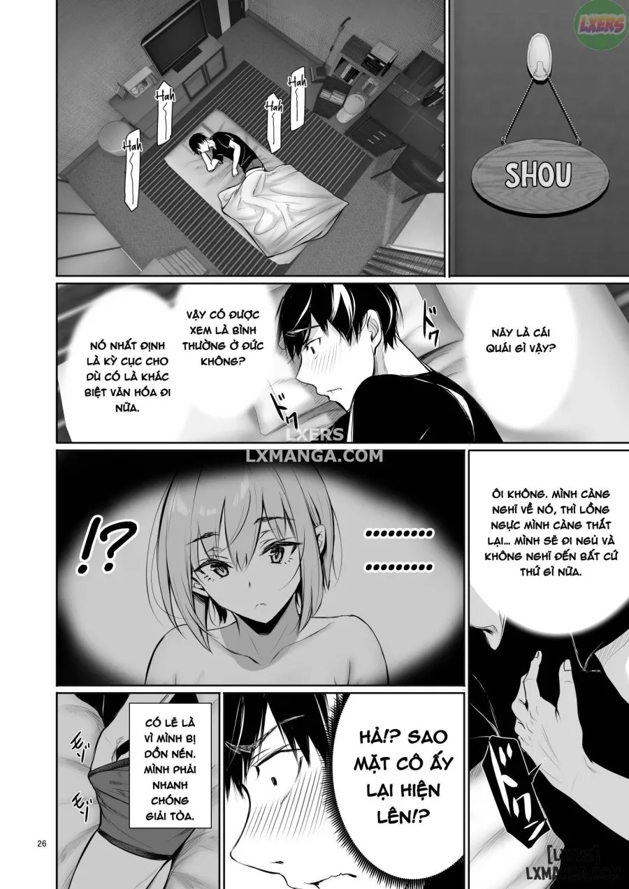 The Reason Why a German Girl Takes a Bath Together With Me on Her Homestay - Oneshot