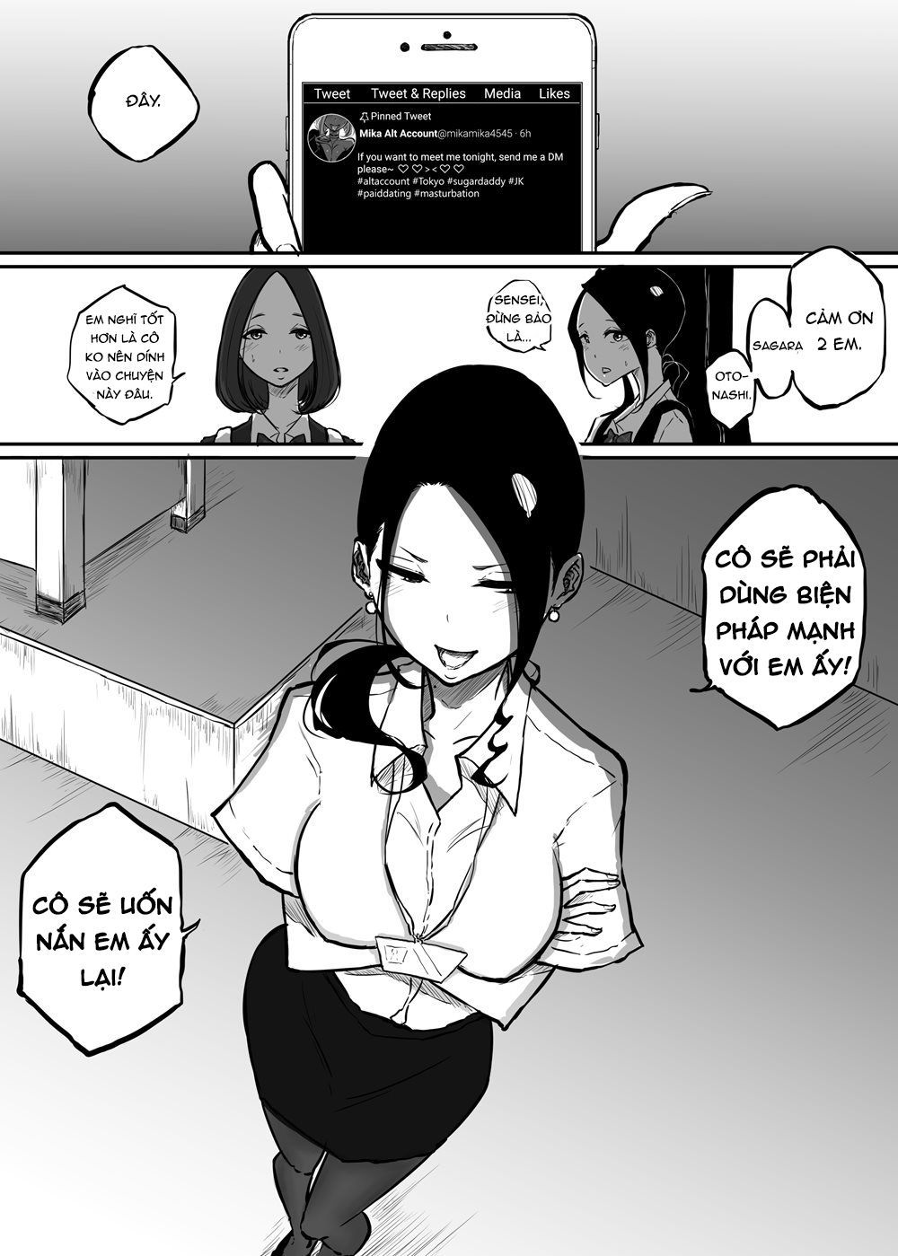đọc truyện The Story Of A Strict Teacher Who Got Fucked By Her Gyaru Bitch Student Chương 1 ảnh 9 tại Thiên Thai Truyện