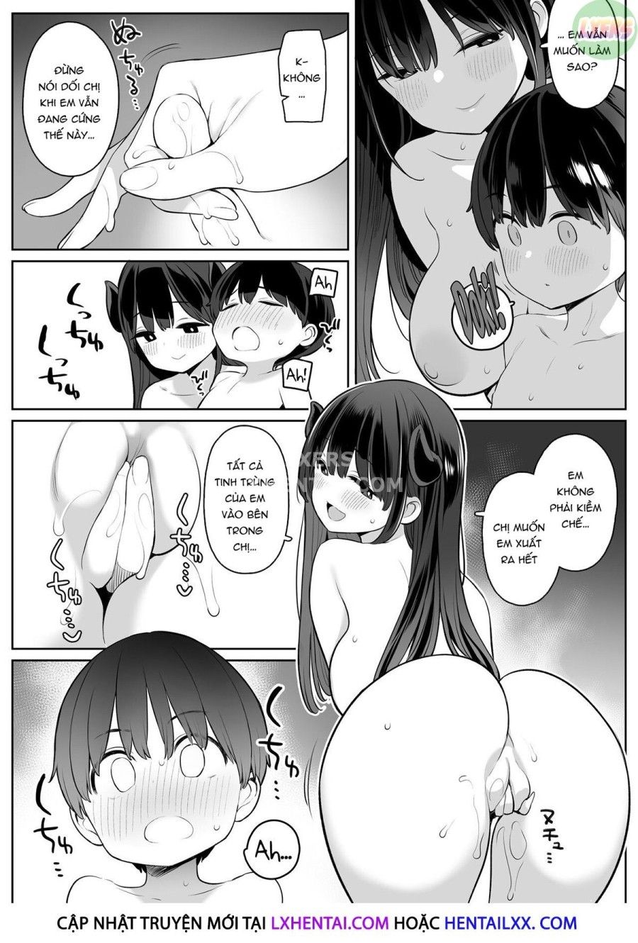 đọc truyện The Story Of How The Big Sister Neighbor Squeezed My Semen Because She Was A Succubus Oneshot ảnh 38 tại Giả Dược