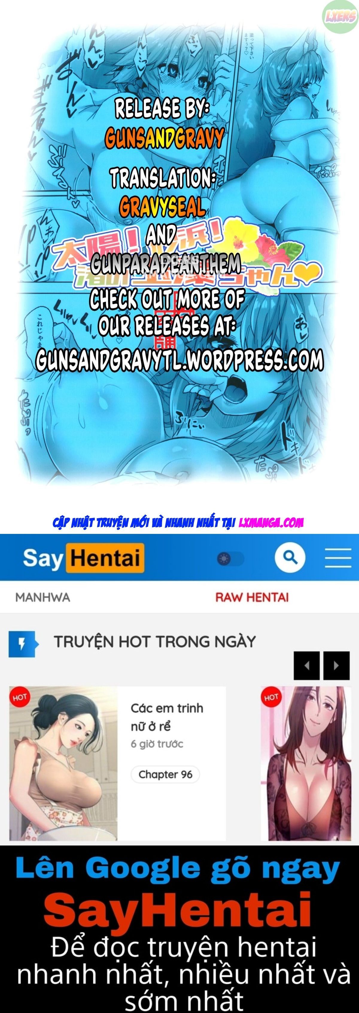 đọc truyện The Sun! The Beach! Beachside Tamamo-chan Oneshot ảnh 34 tại Giả Dược