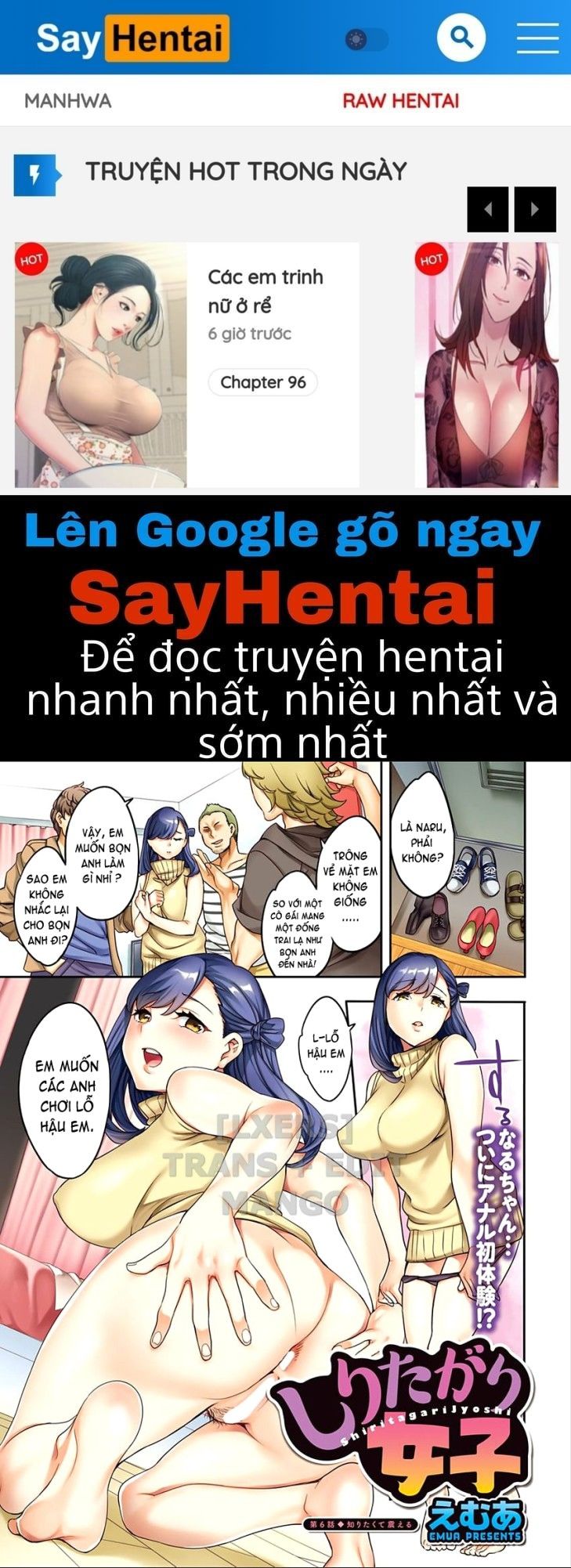 đọc truyện The Woman Who Wants To Know About Anal Chương 6 ảnh 1 tại Thiên Thai Truyện