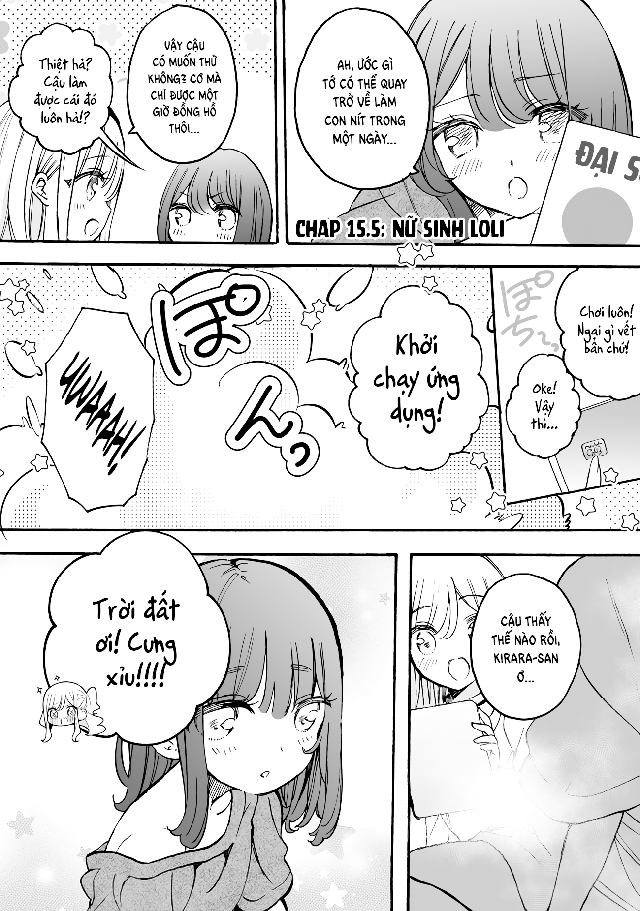 đọc truyện Thiên Thần X Nữ Sinh Chương 15.5 ảnh 2 tại Thiên Thai Truyện