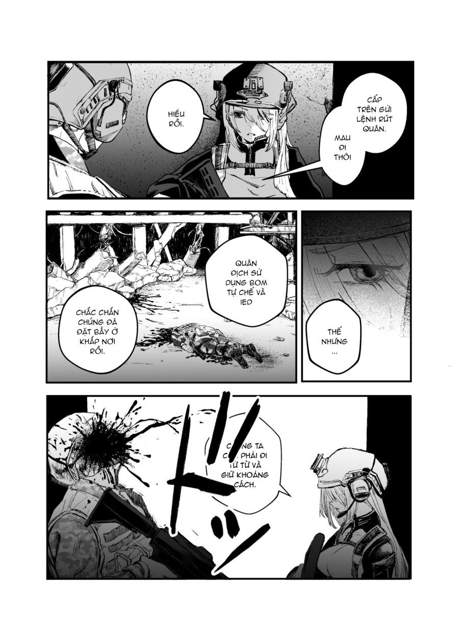 Thiếu Nữ Quân Nhân Thua Trận Oneshot page 11 - Giả Dược