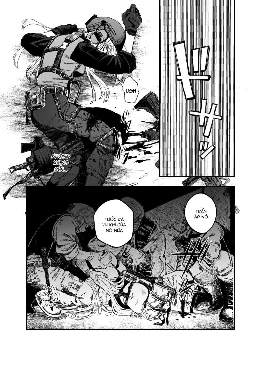 Thiếu Nữ Quân Nhân Thua Trận Oneshot page 15 - Giả Dược