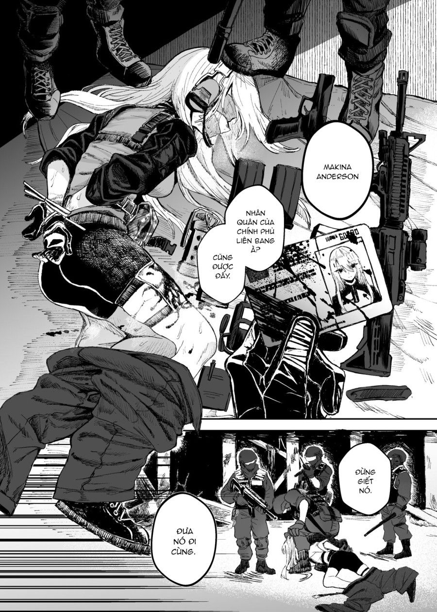 Thiếu Nữ Quân Nhân Thua Trận Oneshot page 16 - Giả Dược