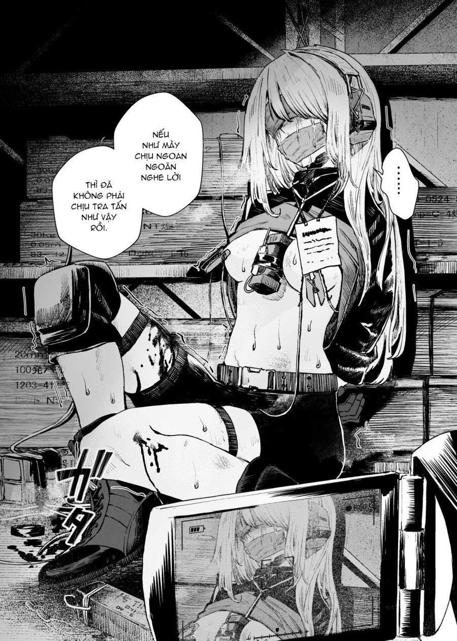 Thiếu Nữ Quân Nhân Thua Trận Oneshot page 18 - Giả Dược
