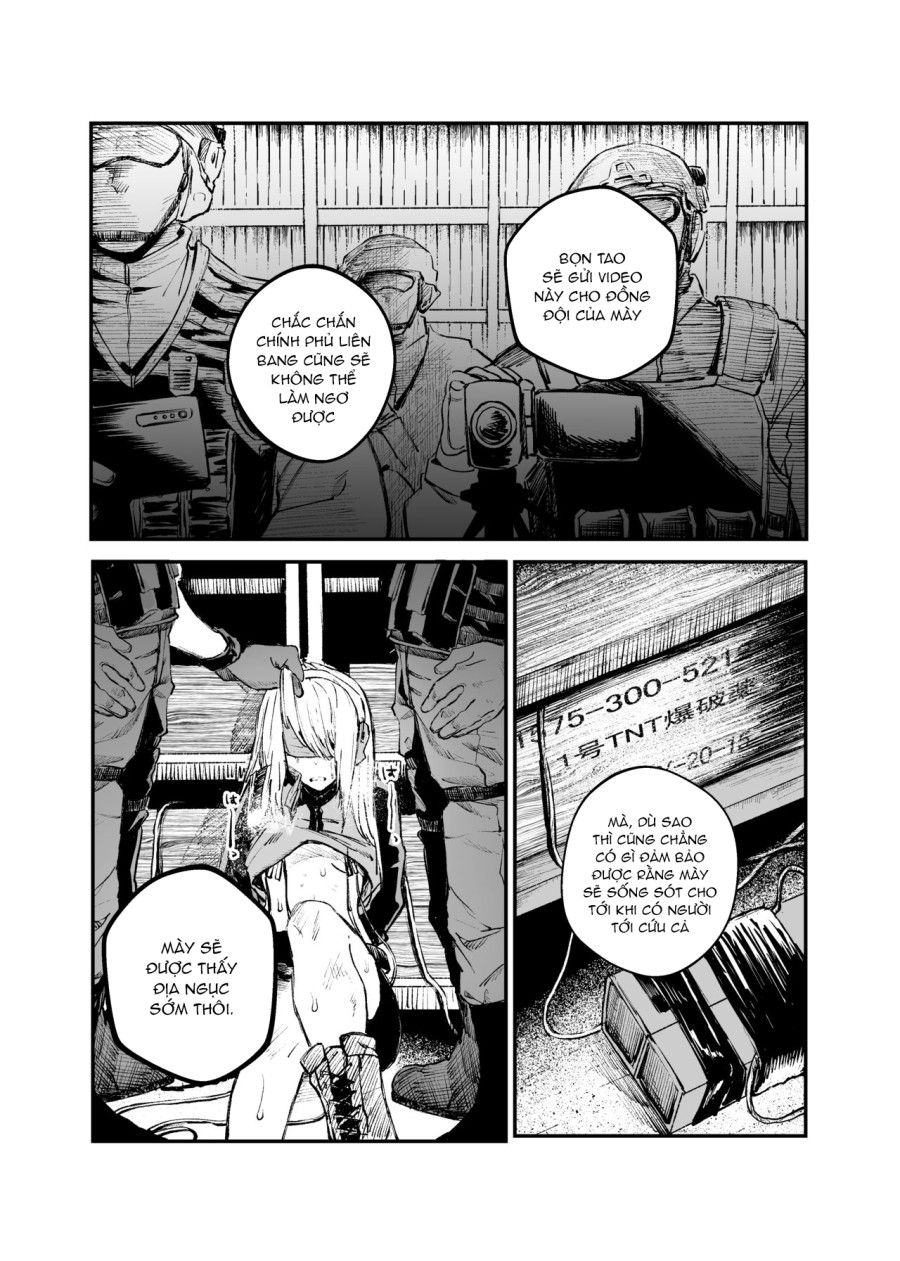 Thiếu Nữ Quân Nhân Thua Trận Oneshot page 19 - Giả Dược