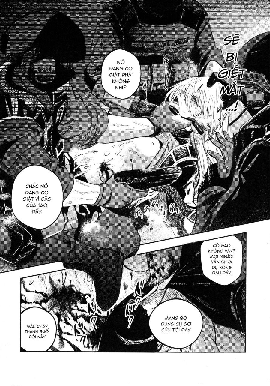 Thiếu Nữ Quân Nhân Thua Trận Oneshot page 29 - Giả Dược