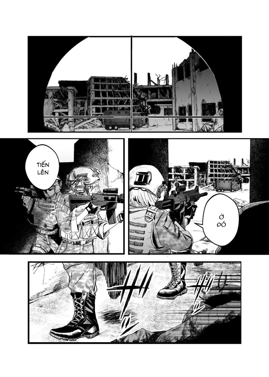 Thiếu Nữ Quân Nhân Thua Trận Oneshot page 5 - Giả Dược