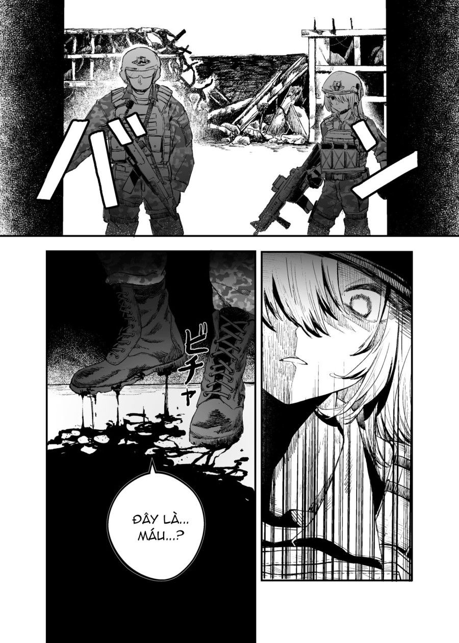 Thiếu Nữ Quân Nhân Thua Trận Oneshot page 6 - Giả Dược
