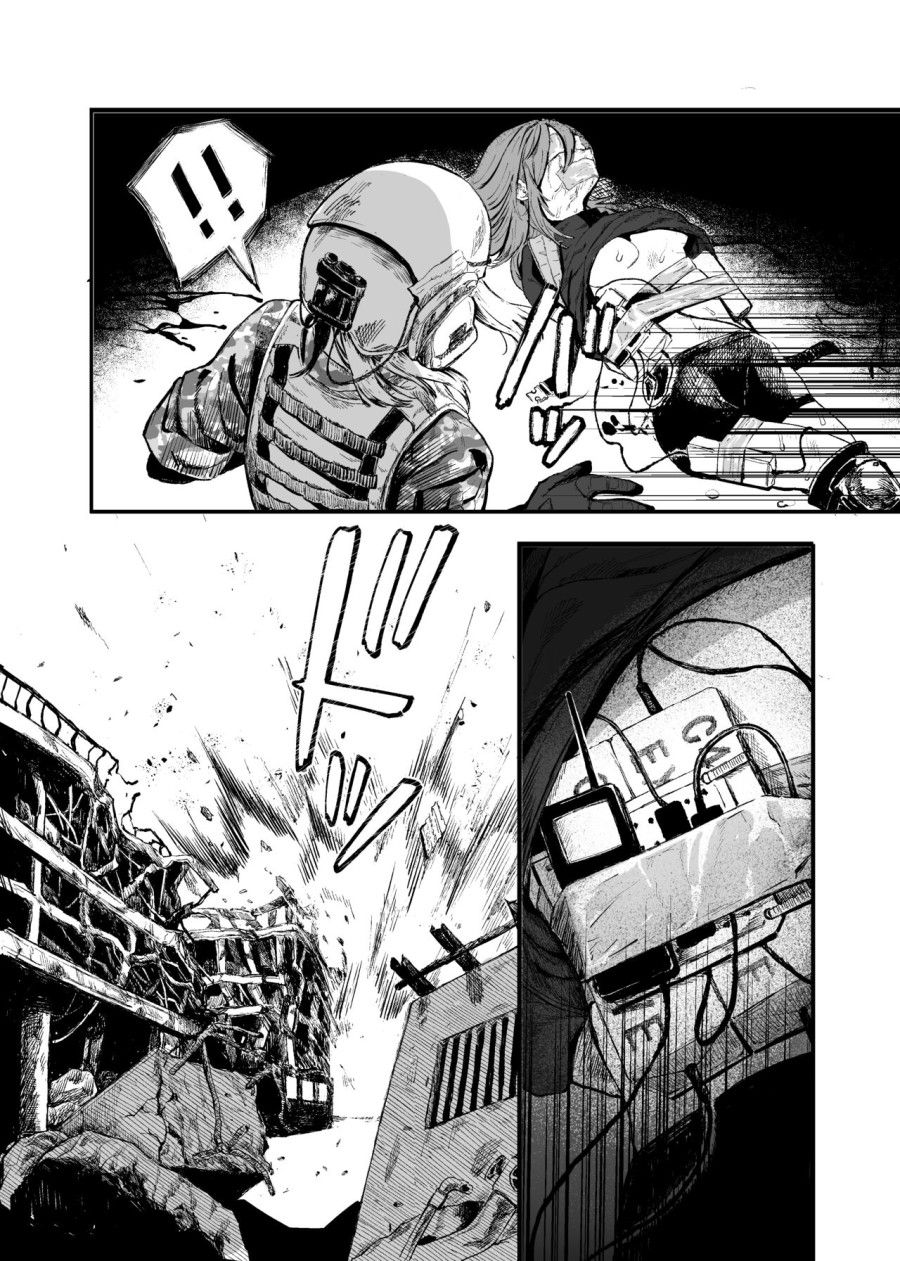 Thiếu Nữ Quân Nhân Thua Trận Oneshot page 9 - Giả Dược