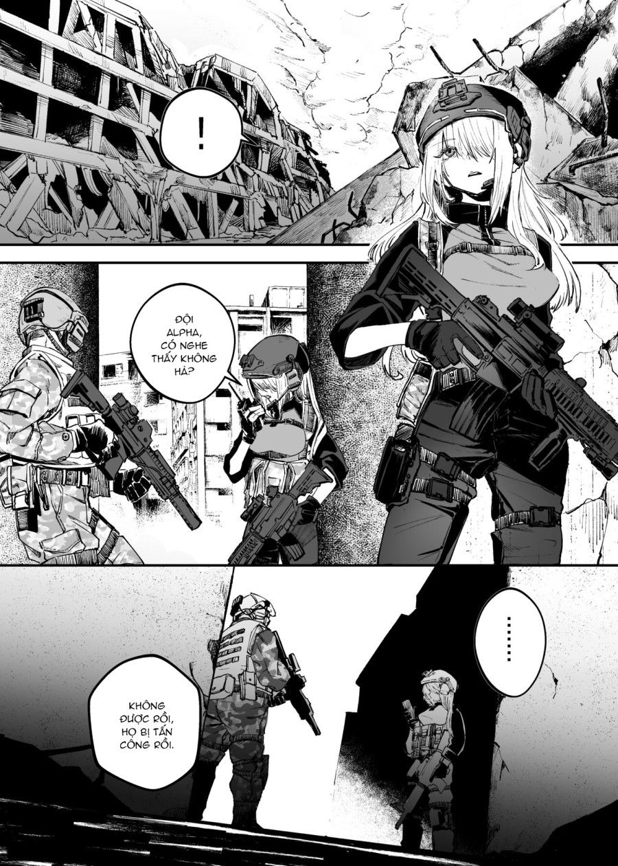 Thiếu Nữ Quân Nhân Thua Trận Oneshot page 10 - Giả Dược
