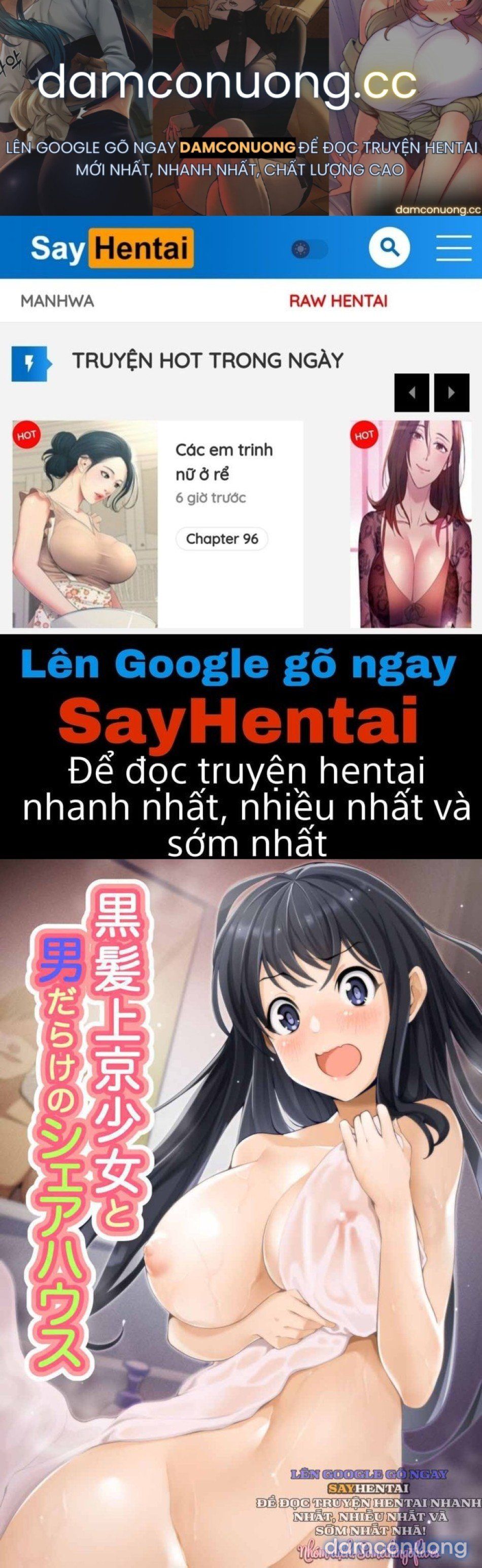 đọc truyện Thiếu Nữ Tóc Đen Lên Thành Phố Sống Cùng Ngôi Nhà Chung Chỉ Toàn Đàn Ông Chương 1 ảnh 2 tại Thiên Thai Truyện