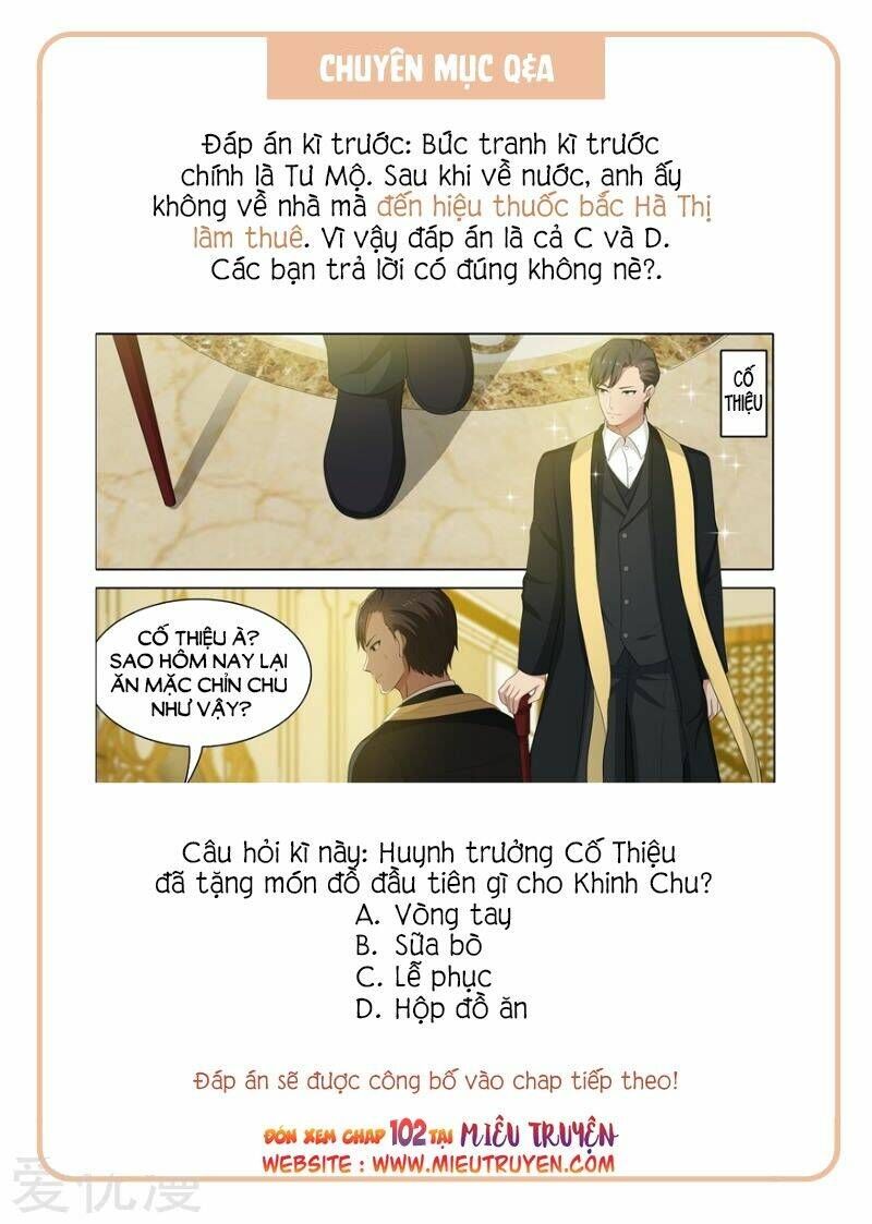 đọc truyện Thiếu Soái ! Vợ Ngài Lại Bỏ Trốn Chương 101 ảnh 13 tại Thiên Thai Truyện