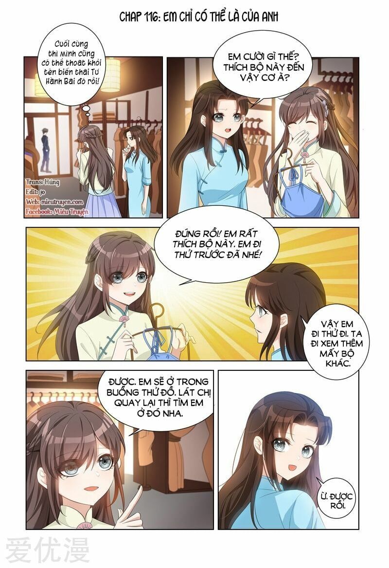 đọc truyện Thiếu Soái ! Vợ Ngài Lại Bỏ Trốn Chương 116 ảnh 3 tại Thiên Thai Truyện