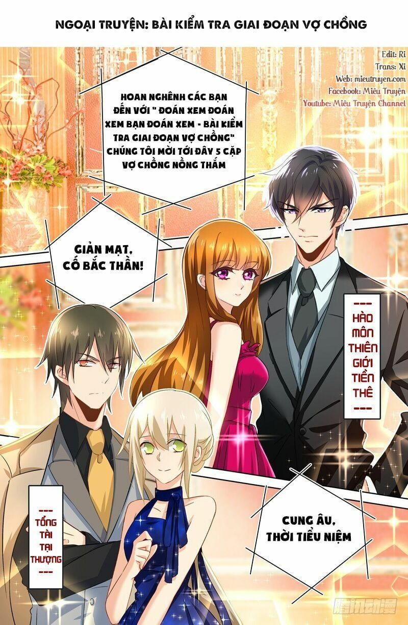 đọc truyện Thiếu Soái ! Vợ Ngài Lại Bỏ Trốn Chương 142.5 ảnh 3 tại Thiên Thai Truyện