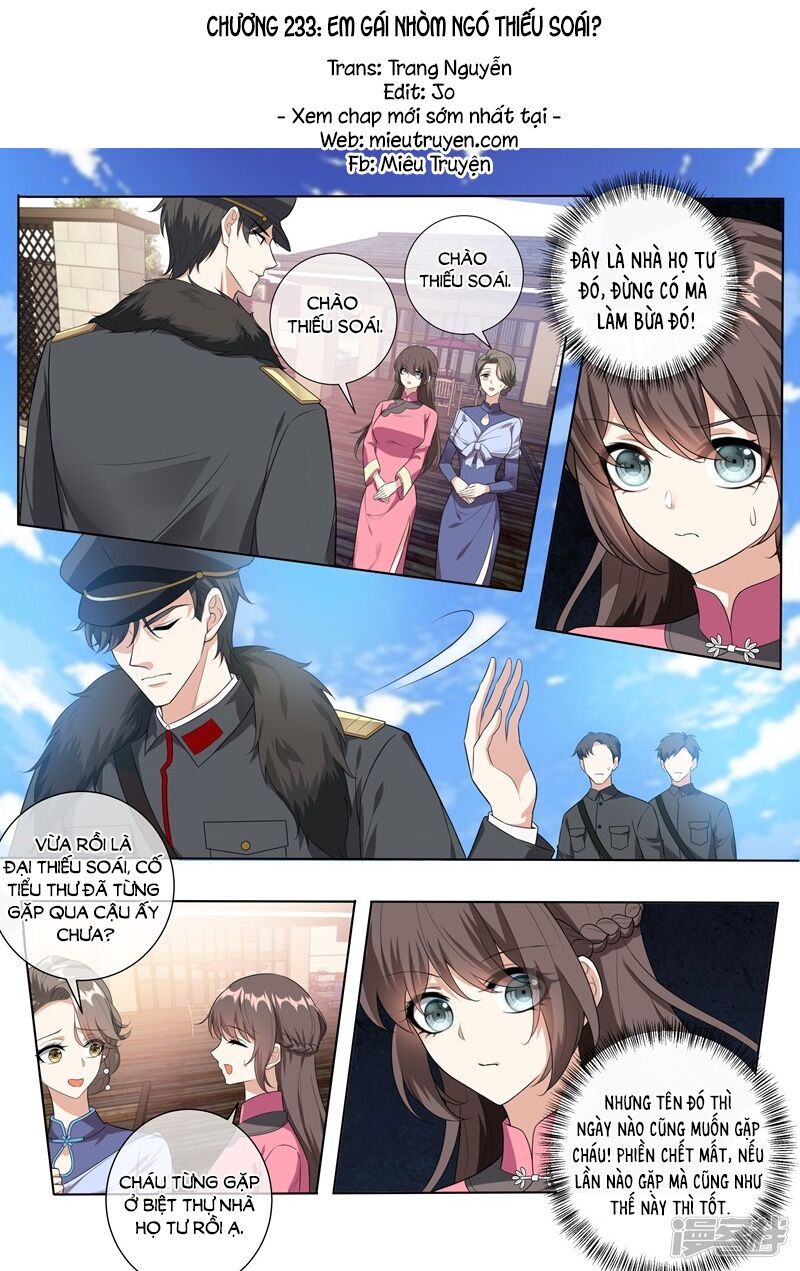 đọc truyện Thiếu Soái ! Vợ Ngài Lại Bỏ Trốn Chương 233 ảnh 4 tại Thiên Thai Truyện