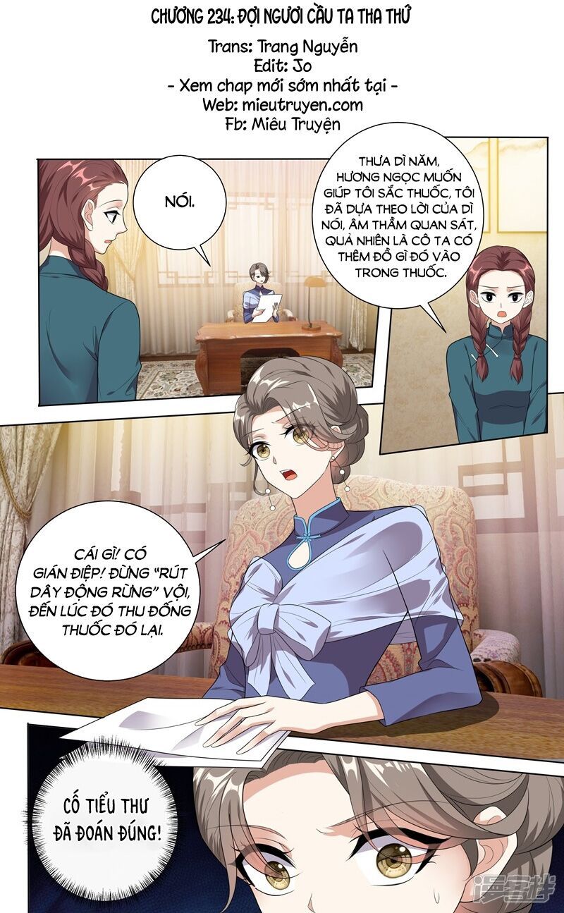 đọc truyện Thiếu Soái ! Vợ Ngài Lại Bỏ Trốn Chương 234 ảnh 4 tại Thiên Thai Truyện