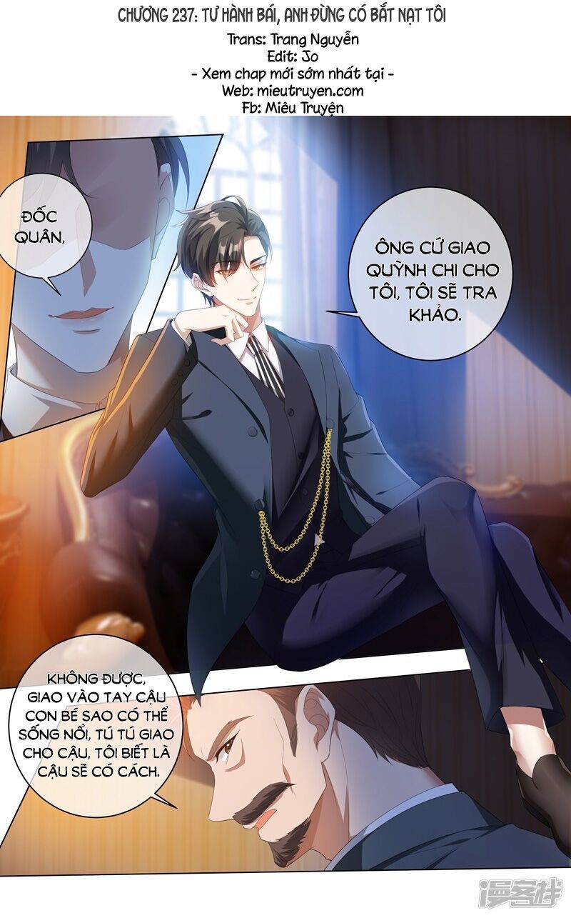 đọc truyện Thiếu Soái ! Vợ Ngài Lại Bỏ Trốn Chương 237 ảnh 4 tại Thiên Thai Truyện