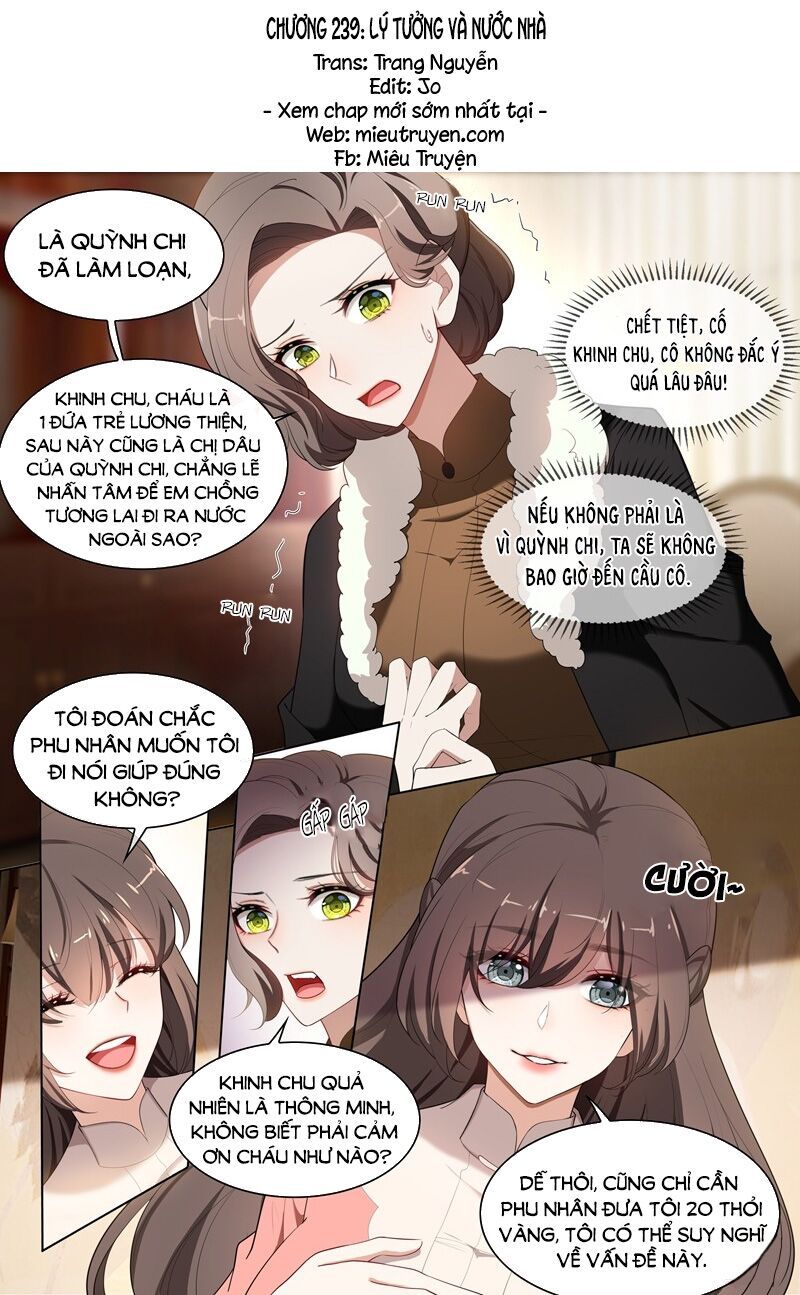 đọc truyện Thiếu Soái ! Vợ Ngài Lại Bỏ Trốn Chương 239 ảnh 4 tại Thiên Thai Truyện