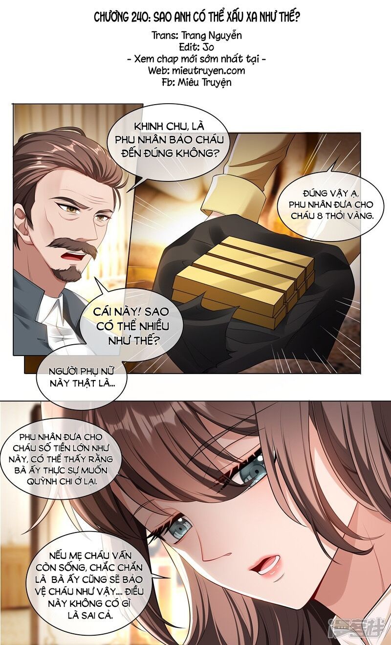 đọc truyện Thiếu Soái ! Vợ Ngài Lại Bỏ Trốn Chương 240 ảnh 3 tại Thiên Thai Truyện