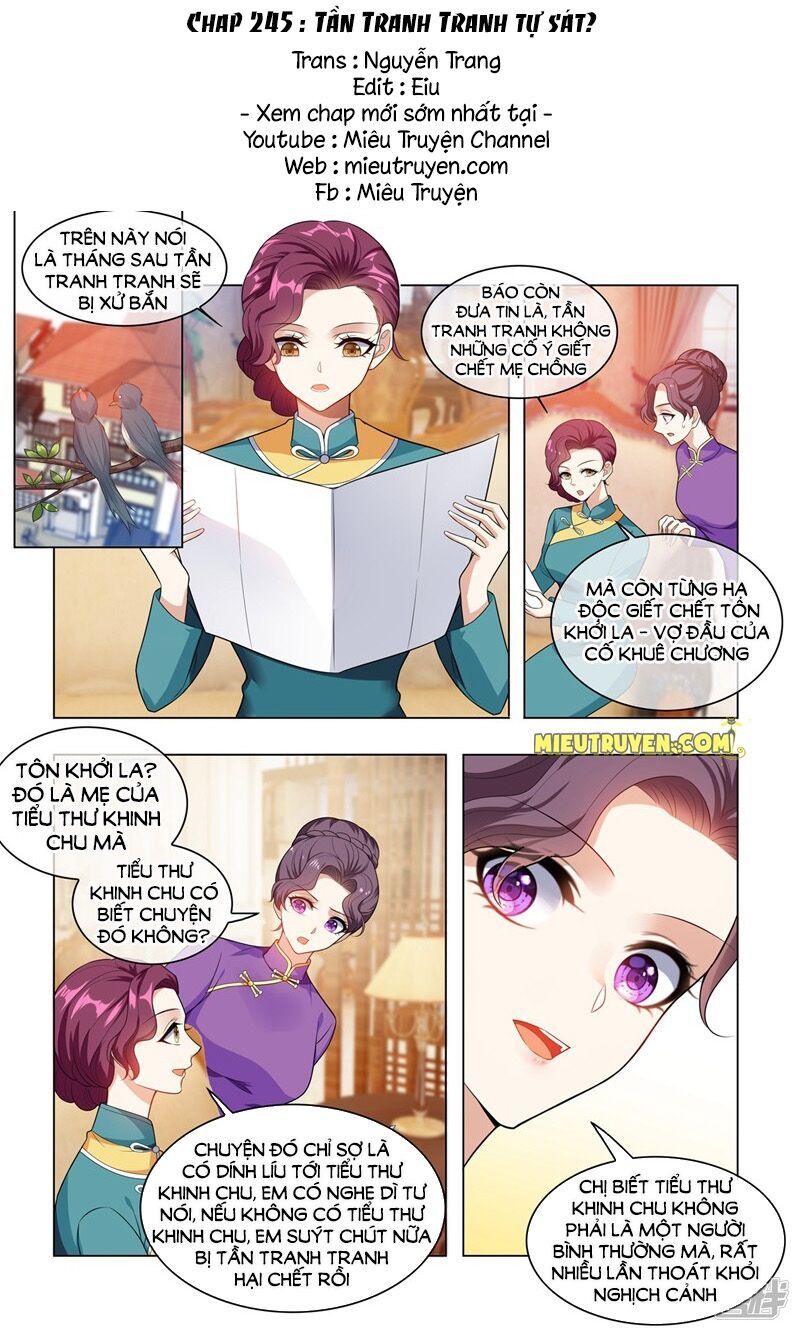 đọc truyện Thiếu Soái ! Vợ Ngài Lại Bỏ Trốn Chương 245 ảnh 3 tại Thiên Thai Truyện