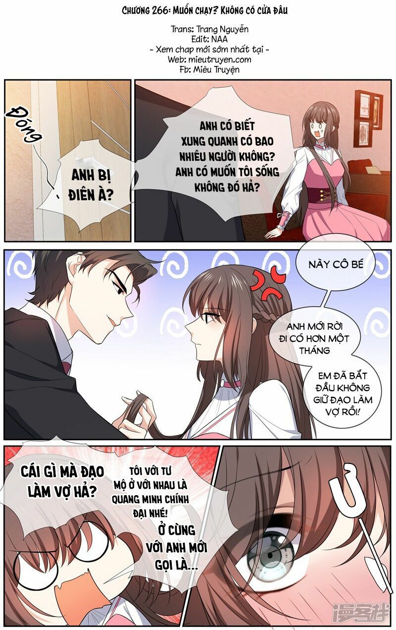 đọc truyện Thiếu Soái ! Vợ Ngài Lại Bỏ Trốn Chương 266 ảnh 3 tại Thiên Thai Truyện