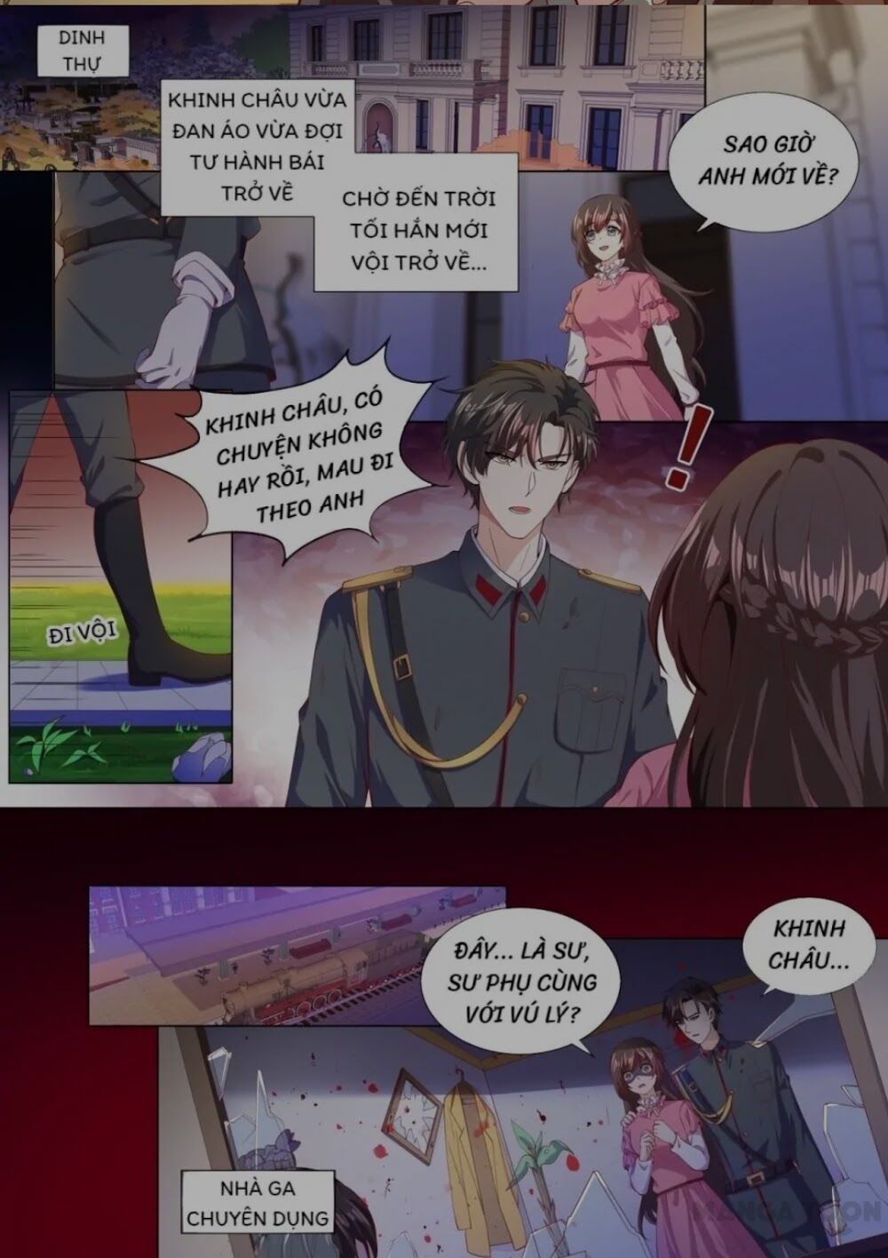 đọc truyện Thiếu Soái ! Vợ Ngài Lại Bỏ Trốn Chương 319 ảnh 4 tại Thiên Thai Truyện