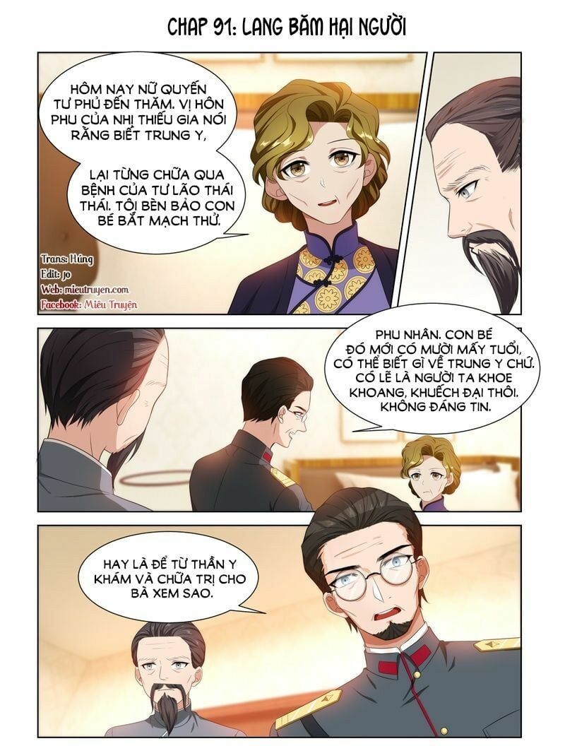 đọc truyện Thiếu Soái ! Vợ Ngài Lại Bỏ Trốn Chương 91 ảnh 3 tại Thiên Thai Truyện