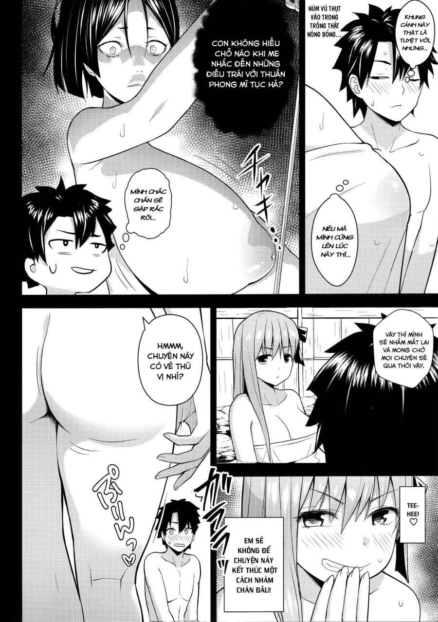This Hot Spring Is Made Of Infinite Thickness (fate Grand Order) Oneshot page 4 - Giả Dược