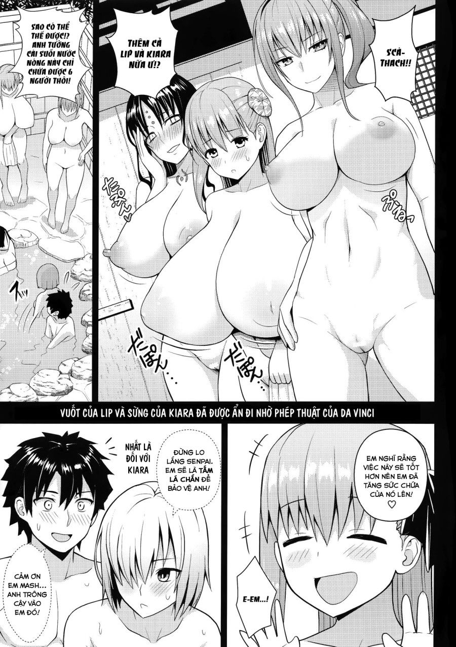 This Hot Spring Is Made Of Infinite Thickness (fate Grand Order) Oneshot page 5 - Giả Dược
