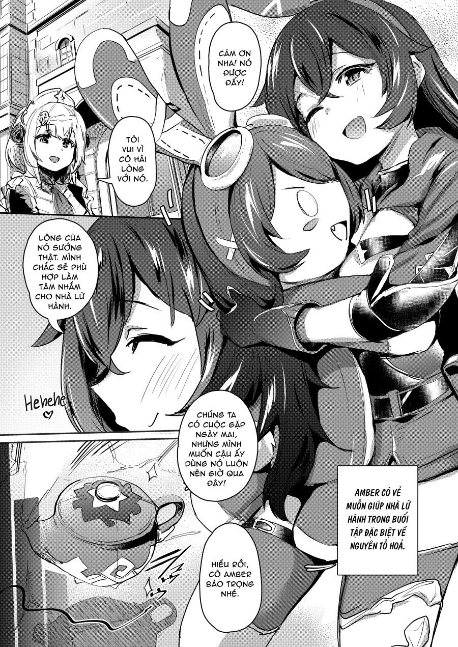 Thỏ Bá Tước Không Phải Là Sếch Toi?! Oneshot page 4 - Giả Dược