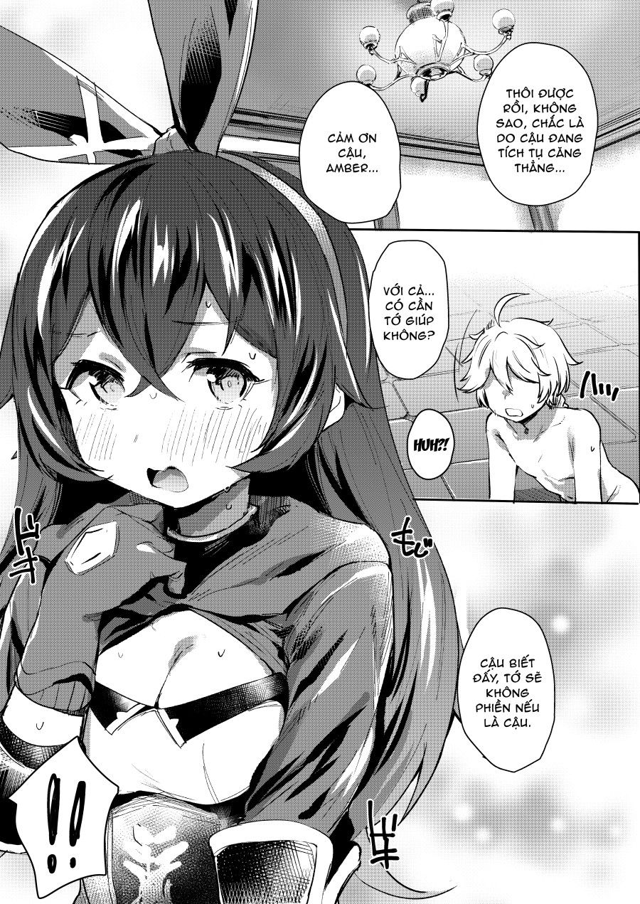 Thỏ Bá Tước Không Phải Là Sếch Toi?! Oneshot page 8 - Giả Dược